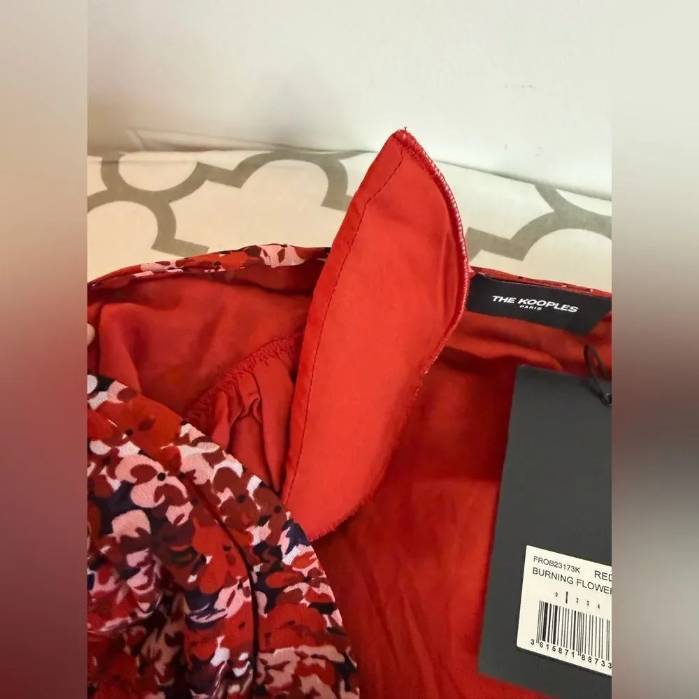 The Kooples crossover neck